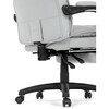 Kancelářské křeslo, synchronní mechanismus, stříbrná látka, KA-Y350 SIL