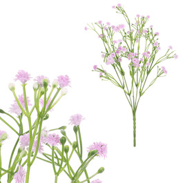 Gypsophila - umělá kytice, fialová