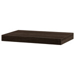 Polička, mdf, hnědá, P-023 BK WAL