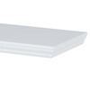 Polička, mdf, bílá, P-026 WT