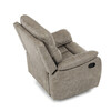 Polohovací křeslo, béžová, látka vintage, TV-4092 LAN3