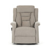 Polohovací křeslo, elektrické kabelové ovládání, béžová, látka, TV-7072 LAN2