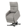 Polohovací křeslo, elektrické kabelové ovládání, krémová, látka, TV-5482 CRM2