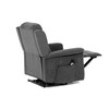Polohovací křeslo, elektrické kabelové ovládání, šedá, látka, TV-7072 GREY2
