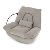 Polohovací křeslo, elektrické zabudované ovládání, béžová, látka, TV-7081 LAN2