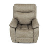Relaxační křeslo, elektrické bezdrátové ovládání, béžová, látka vintage, TV-4094 LAN3