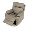 Relaxační křeslo, elektrické bezdrátové ovládání, béžová, látka vintage, TV-4094 LAN3