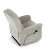 Polohovací křeslo, elektrické kabelové ovládání, béžová, látka, TV-7072 LAN2