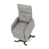Polohovací křeslo, elektrické kabelové ovládání, krémová, látka, TV-5482 CRM2