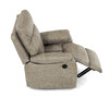 Relaxační křeslo, elektrické bezdrátové ovládání, béžová, látka vintage, TV-4094 LAN3