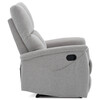 Polohovací křeslo, šedá, látka, TV-916 SIL2