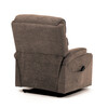 Křeslo polohovací, elektrické kabelové ovládání, béžová látka, TV-S8348 CRM2