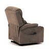 Křeslo polohovací, elektrické kabelové ovládání, béžová látka, TV-S8348 CRM2