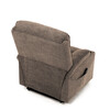 Křeslo polohovací, elektrické kabelové ovládání, béžová látka, TV-S8348 CRM2