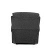 Polohovací křeslo, elektrické kabelové ovládání, šedá, látka, TV-S8348 GREY2