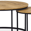 Konferenční stolek 80x80x45cm, mdf, divoký dub, AF-3002 OAK