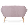 Dvoumístná pohovka, růžová, látka, AK-322 PINK2