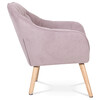 Dvoumístná pohovka, růžová, látka, AK-322 PINK2