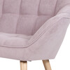 Dvoumístná pohovka, růžová, látka, AK-322 PINK2