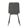 Jídelní židle, šedá, látka, CT-281 GREY2