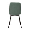 Jídelní židle, zelená, látka, CT-281 GRN2