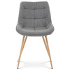 Jídelní židle, šedá, látka, CT-394 GREY2