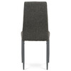 Jídelní židle, šedá, látka, DCL-397 GREY2