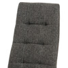 Jídelní židle, šedá, látka, DCL-397 GREY2