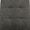 Jídelní židle, šedá, látka, DCL-397 GREY2