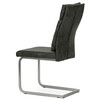 Jídelní židle, šedá, látka vintage, DCH-459 GREY3