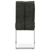 Jídelní židle, šedá, látka vintage, DCH-459 GREY3