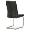 Jídelní židle, šedá, látka vintage, DCH-459 GREY3