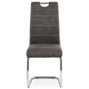 Jídelní židle, šedá, látka, HC-483 GREY3