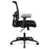 Kancelářská židle, houpací mechanismus, černá síťovina, KA-B1012 BK