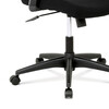 Kancelářská židle, houpací mechanismus, černá síťovina, KA-B1013 BK