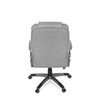 Kancelářské křeslo, houpací mechanismus, šedá látka, KA-C715 GREY2