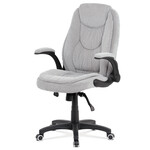 Kancelářské křeslo, synchronní mechanismus, stříbrná látka, KA-G303 SIL2