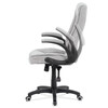 Kancelářské křeslo, synchronní mechanismus, stříbrná látka, KA-G303 SIL2