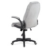 Kancelářské křeslo, synchronní mechanismus, stříbrná látka, KA-G303 SIL2