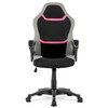Dětská židle, houpací mechanismus, růžová látka, KA-L611 PINK