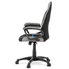 Dětská židle, houpací mechanismus, černá látka, KA-L611 BLUE