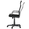 Kancelářská židle, houpací mechanismus, černá síťovina, KA-L601 BK