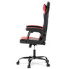 Herní křeslo, houpací mechanismus, červená ekokůže, KA-L626 RED