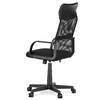 Kancelářská židle, houpací mechanismus, černá síťovina, KA-L601 BK