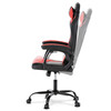 Herní křeslo, houpací mechanismus, červená ekokůže, KA-L626 RED