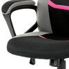 Dětská židle, houpací mechanismus, růžová látka, KA-L611 PINK