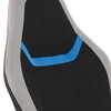 Dětská židle, houpací mechanismus, černá látka, KA-L611 BLUE