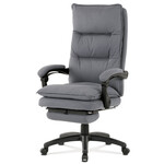 Kancelářské křeslo, houpací mechanismus, šedá látka, KA-Y350 GREY