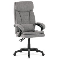 Kancelářské křeslo, synchronní mechanismus, šedá látka, KA-Y362 GREY