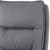 Kancelářské křeslo, výškově nastavitelná, šedá látka, KA-Y350 GREY